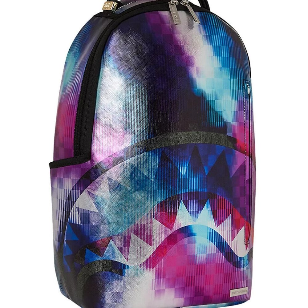 Sprayground Tye Check Backpack